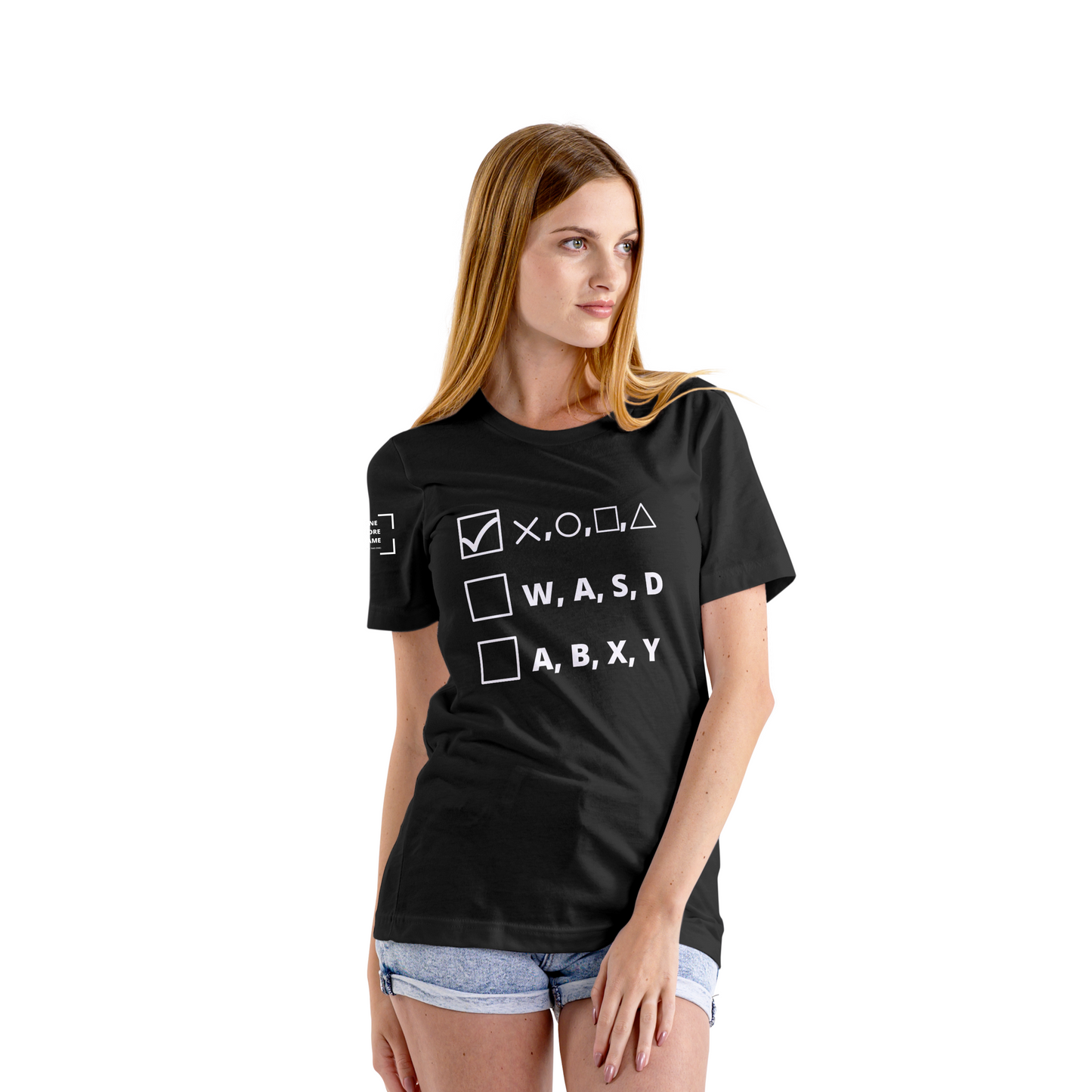 Iconic 4 Shapes (X,O,Square,Triangle) Unisex T-Shirt