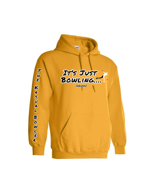 It's Just Bowling Unisex Hoodie (Limited Gold)